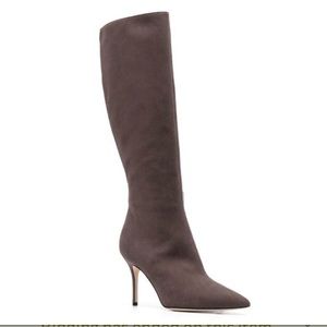 MANOLO BLAHNIK OCULARA SUEDE BOOTS WOMEN'S 9
